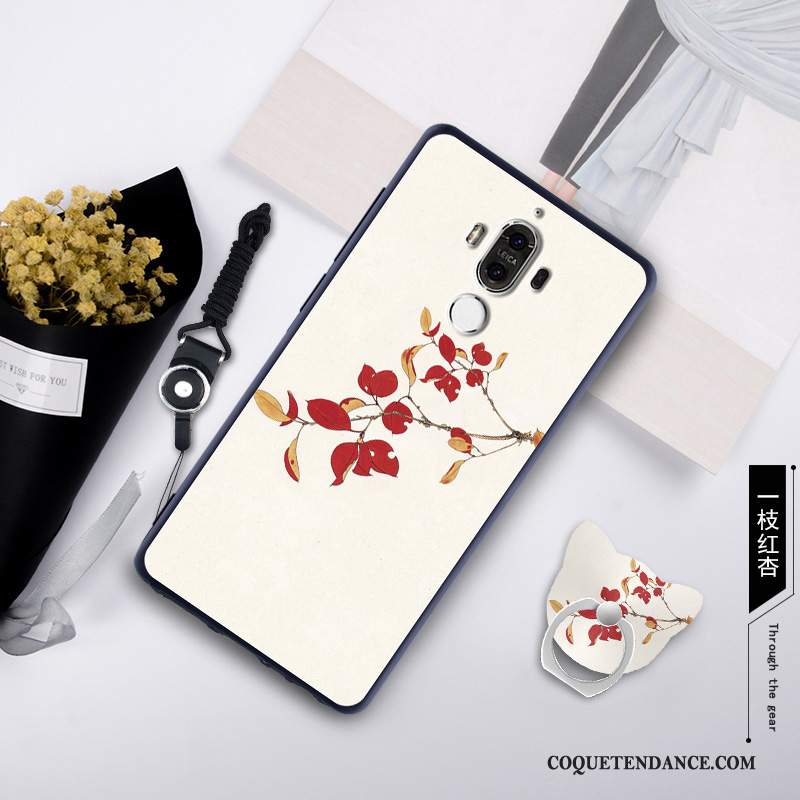 Huawei Mate 9 Coque Membrane Tempérer Fluide Doux De Téléphone Multicolore