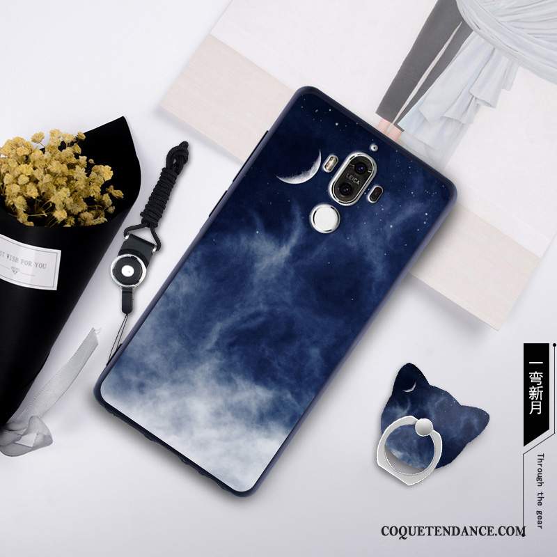 Huawei Mate 9 Coque Membrane Tempérer Fluide Doux De Téléphone Multicolore