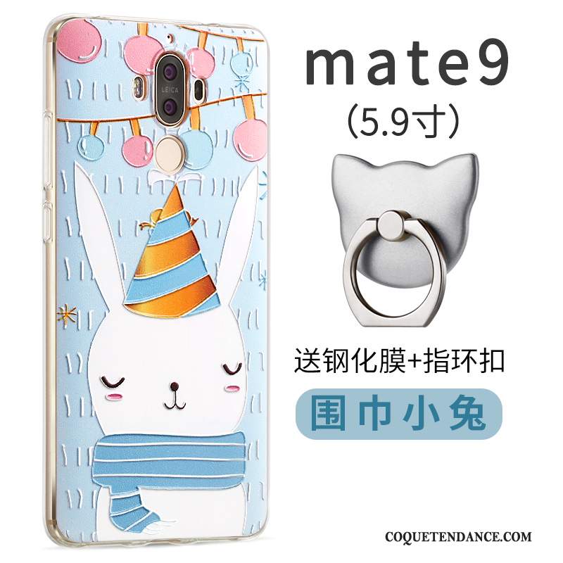 Huawei Mate 9 Coque Personnalité Créatif Étui Violet De Téléphone