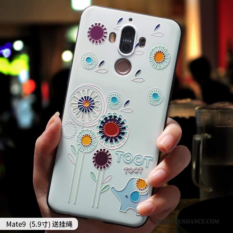 Huawei Mate 9 Coque Personnalité Fluide Doux De Téléphone Charmant Tout Compris
