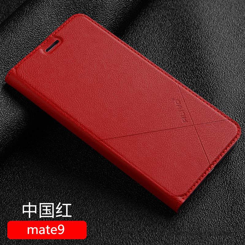 Huawei Mate 9 Coque Protection Étui En Cuir Tout Compris Incassable De Téléphone