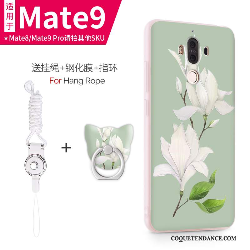 Huawei Mate 9 Coque Silicone Étui Violet De Téléphone Mince
