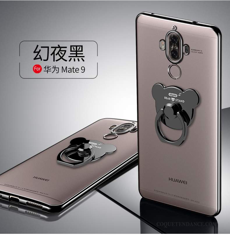 Huawei Mate 9 Coque Support Silicone De Téléphone Fluide Doux Étui