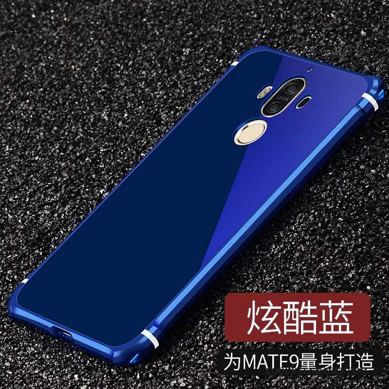 Huawei Mate 9 Coque Étui Noir Métal Protection