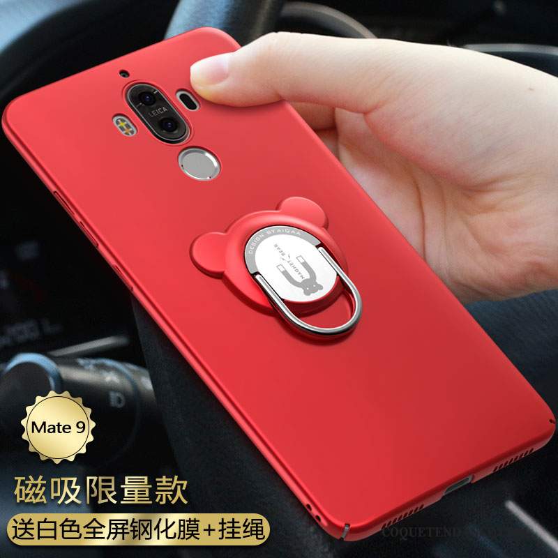 Huawei Mate 9 Coque Étui Personnalité Rouge Incassable De Téléphone