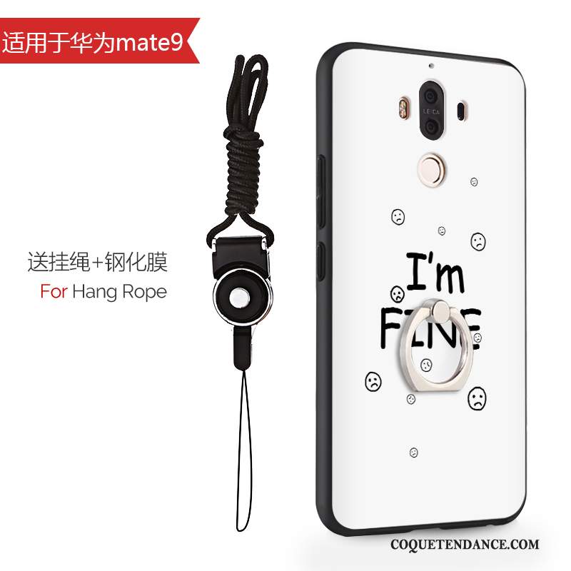 Huawei Mate 9 Coque Étui Protection Dessin Animé Ornements Suspendus