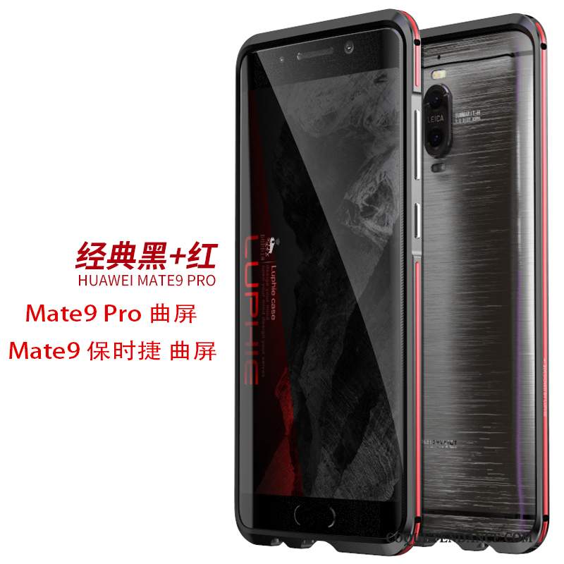 Huawei Mate 9 Pro Coque De Téléphone Or Protection Border Étui