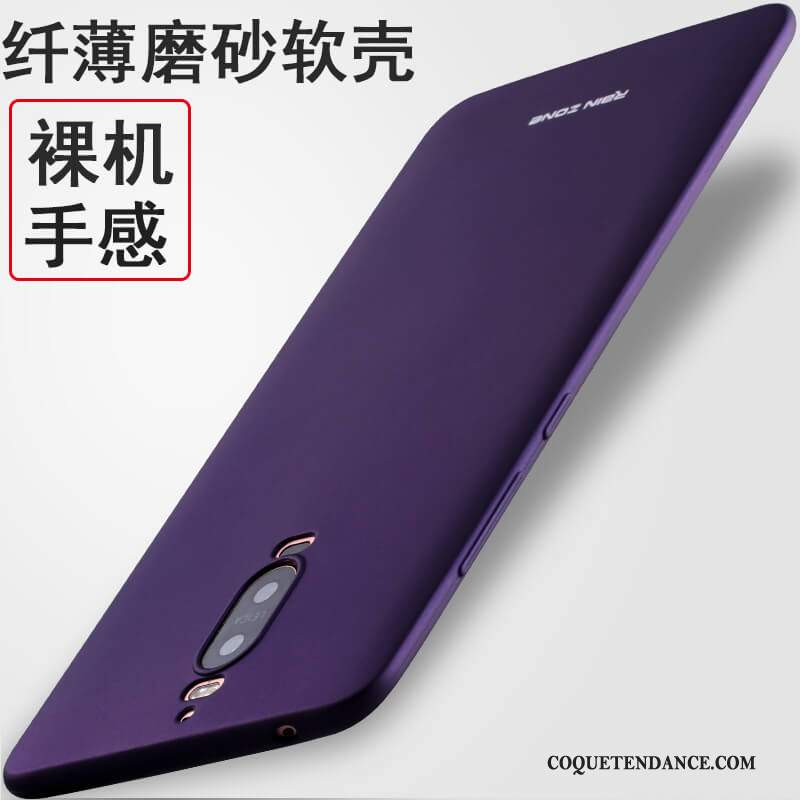 Huawei Mate 9 Pro Coque Très Mince De Téléphone Délavé En Daim Fluide Doux Silicone