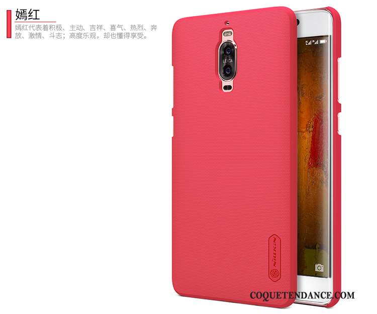 Huawei Mate 9 Pro Coque Étui Difficile Rouge Protection Mince