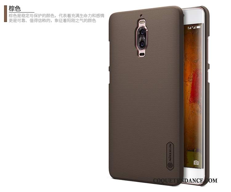 Huawei Mate 9 Pro Coque Étui Difficile Rouge Protection Mince