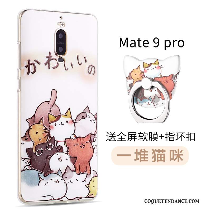 Huawei Mate 9 Pro Coque Étui Silicone De Téléphone Incassable Dessin Animé