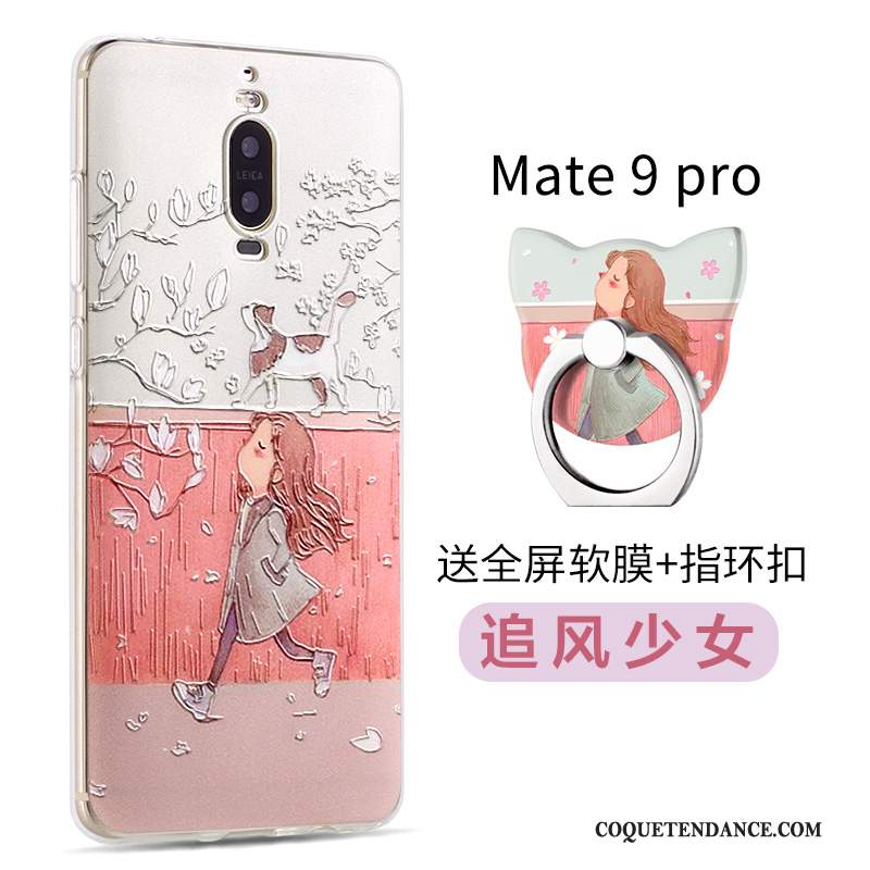 Huawei Mate 9 Pro Coque Étui Silicone De Téléphone Incassable Dessin Animé