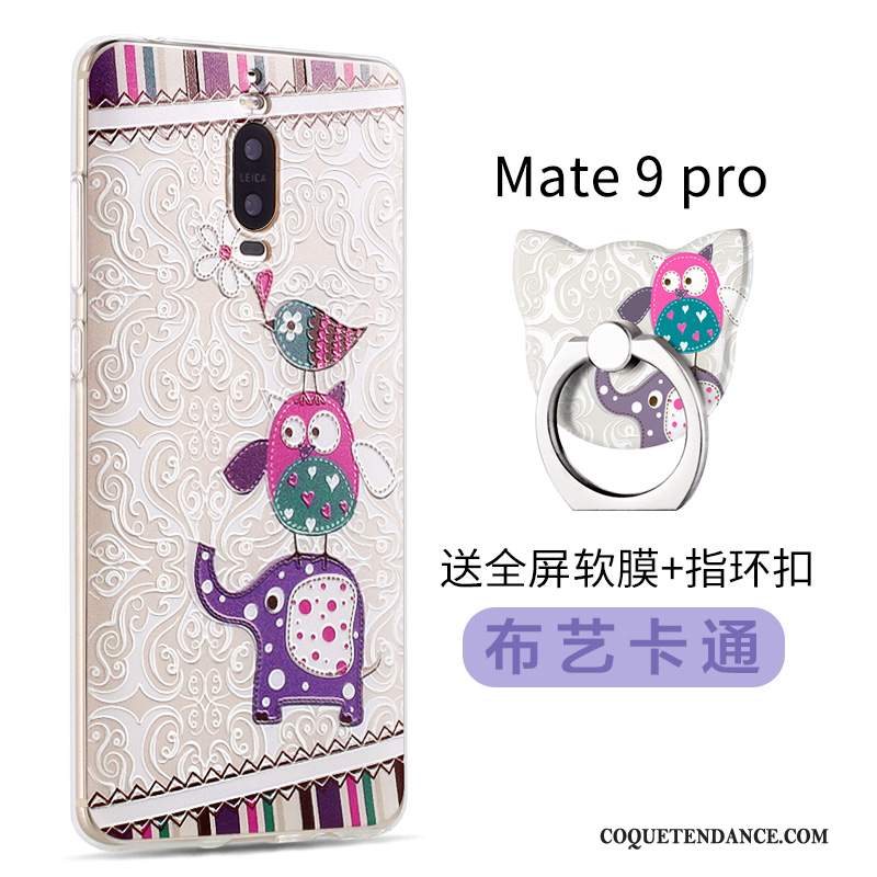 Huawei Mate 9 Pro Coque Étui Silicone De Téléphone Incassable Dessin Animé