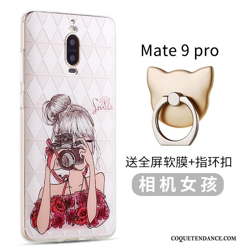 Huawei Mate 9 Pro Coque Étui Silicone De Téléphone Incassable Dessin Animé