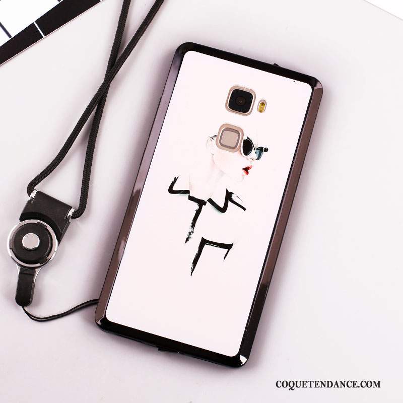 Huawei Mate S Coque De Téléphone Fluide Doux Peinture Étui Ornements Suspendus