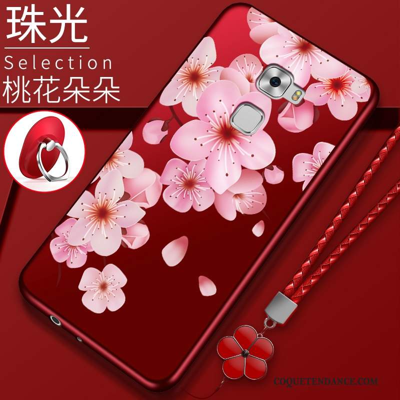 Huawei Mate S Coque De Téléphone Protection Tendance Incassable Rouge