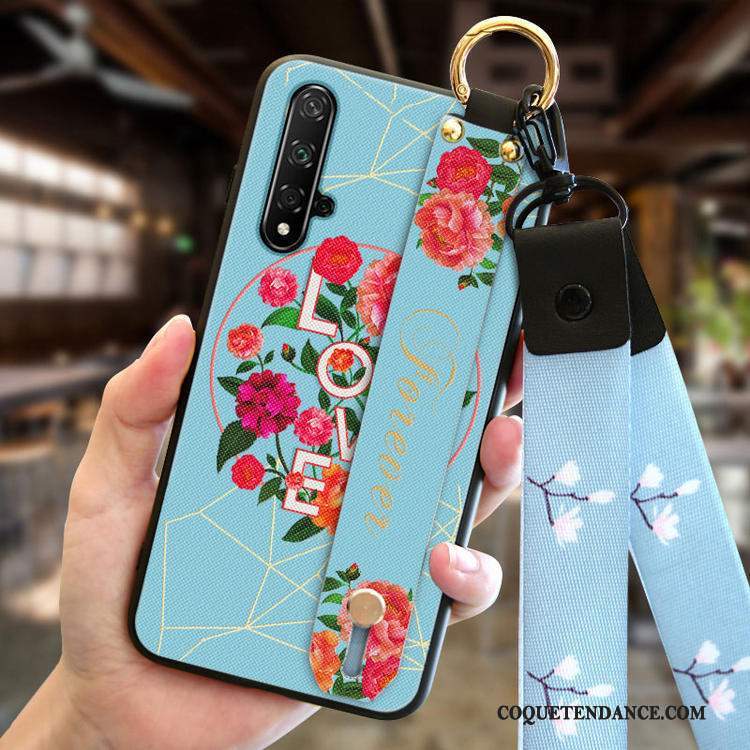 Huawei Nova 5t Coque Mode Rose De Téléphone Incassable Nouveau
