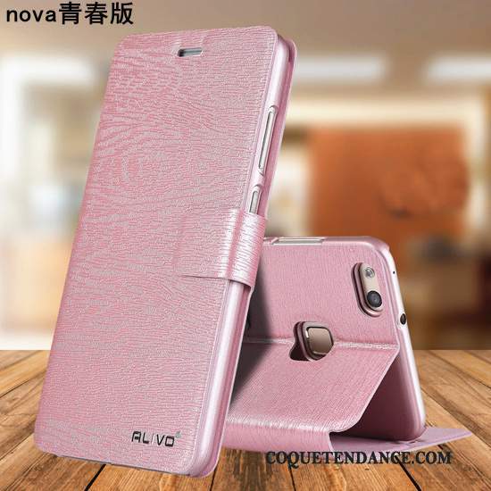 Huawei Nova Coque De Téléphone Jeunesse Incassable Clamshell Bleu Marin