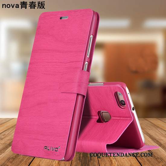 Huawei Nova Coque De Téléphone Jeunesse Incassable Clamshell Bleu Marin