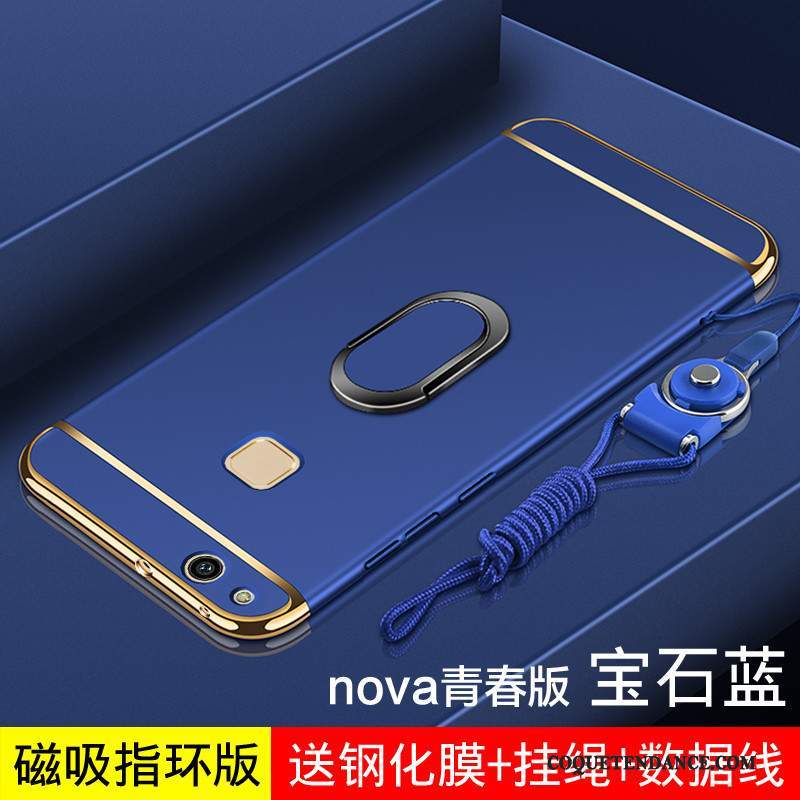 Huawei Nova Coque De Téléphone Or Tout Compris Étui Difficile