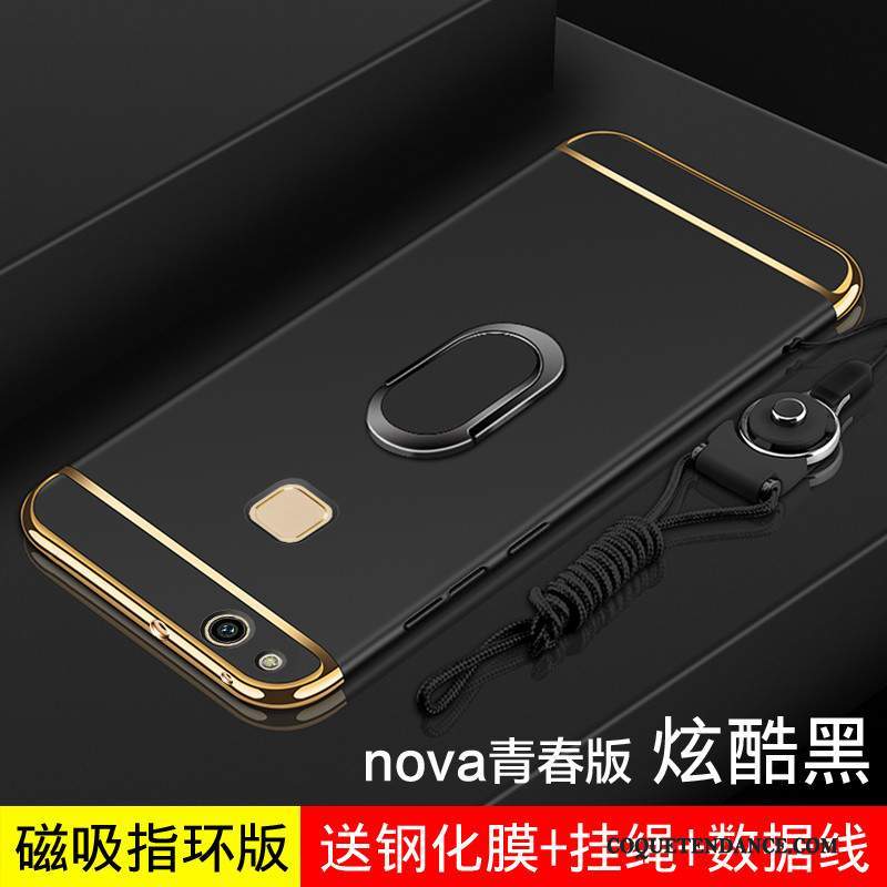 Huawei Nova Coque De Téléphone Or Tout Compris Étui Difficile