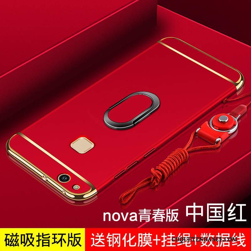 Huawei Nova Coque De Téléphone Or Tout Compris Étui Difficile