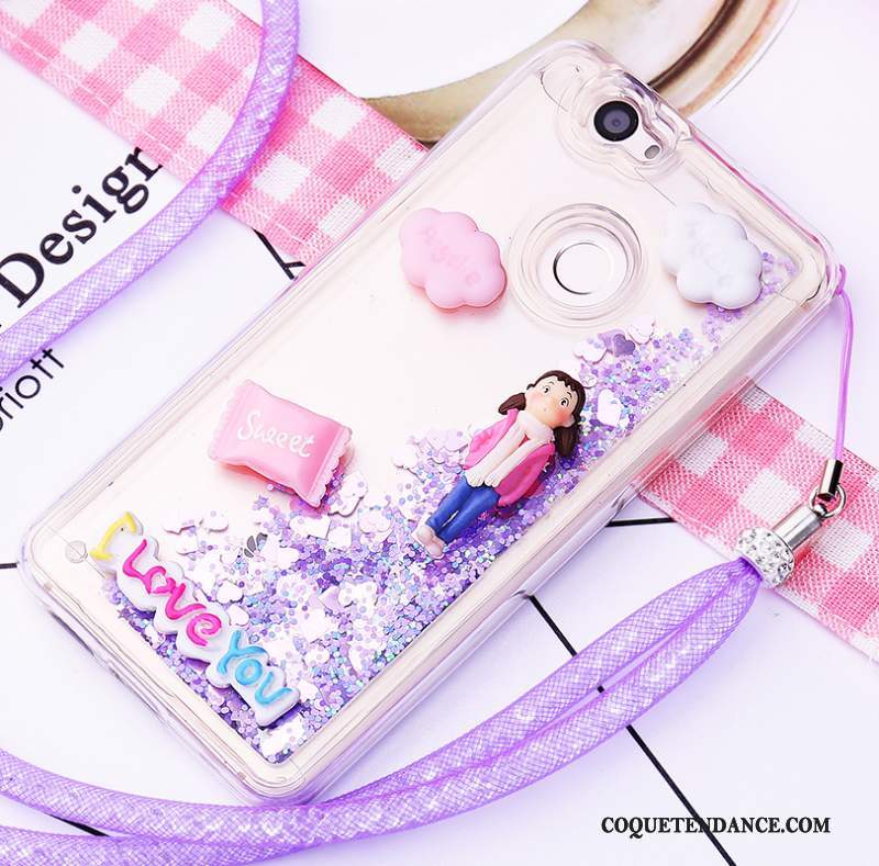 Huawei Nova Coque De Téléphone Protection Étui Or Dessin Animé