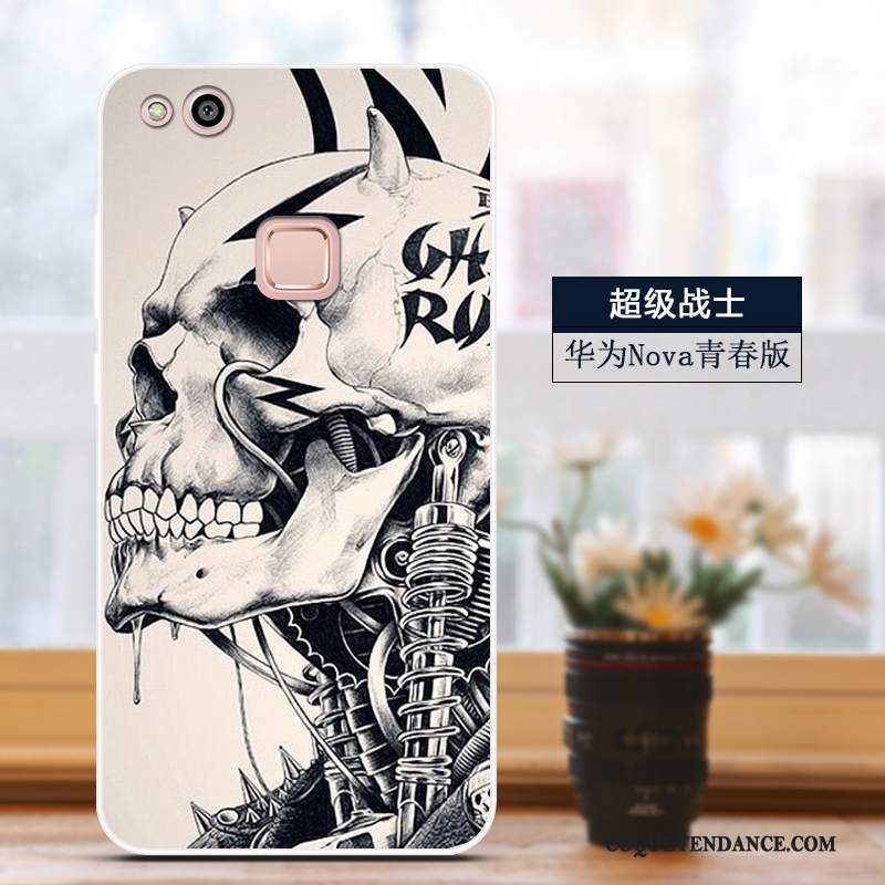 Huawei Nova Coque Dessin Animé Incassable Silicone Étui Mince