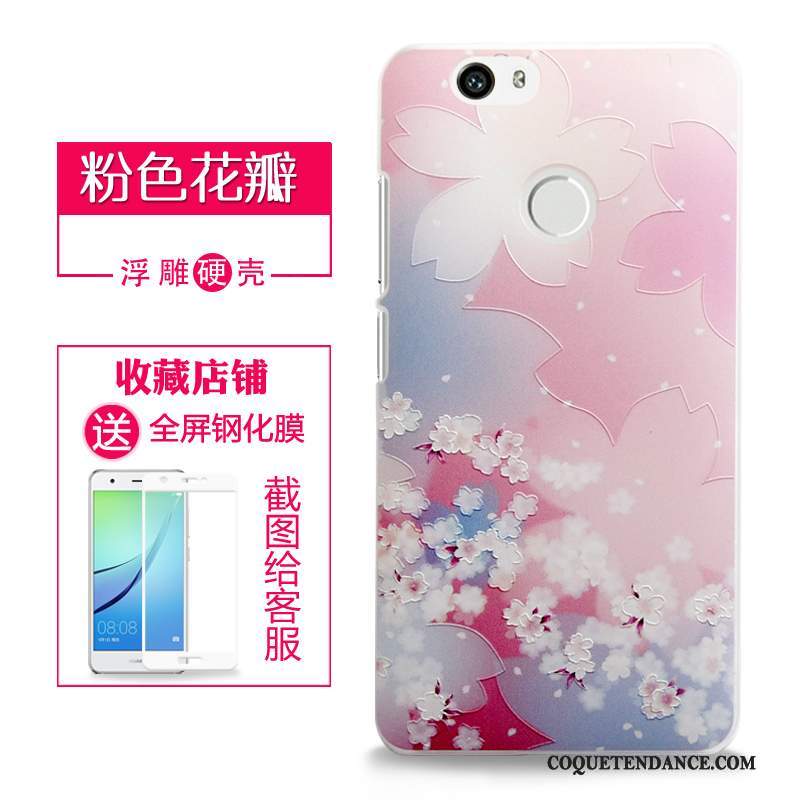 Huawei Nova Coque Difficile Rose De Téléphone Protection Étui