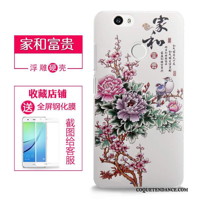 Huawei Nova Coque Difficile Rose De Téléphone Protection Étui