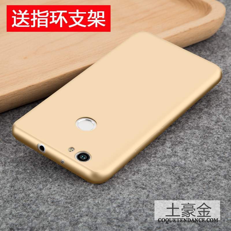 Huawei Nova Coque Fluide Doux De Téléphone Bleu Silicone Incassable