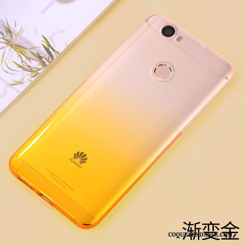 Huawei Nova Coque Fluide Doux Dégradé De Téléphone Protection