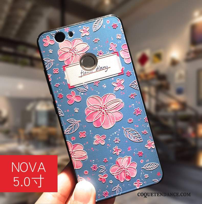 Huawei Nova Coque Ornements Suspendus Créatif Tendance Fluide Doux Jeunesse