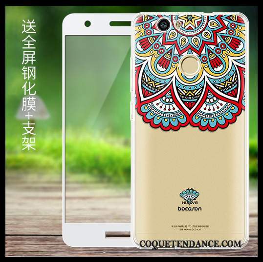 Huawei Nova Coque Protection De Téléphone Jaune Silicone Fluide Doux