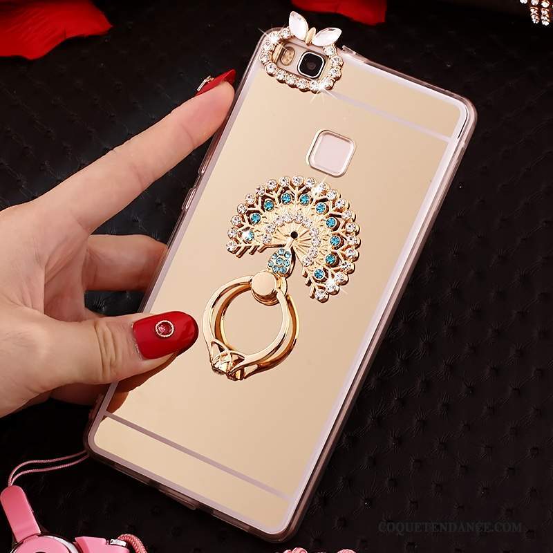 Huawei Nova Coque Protection Support Rose Étui Anneau