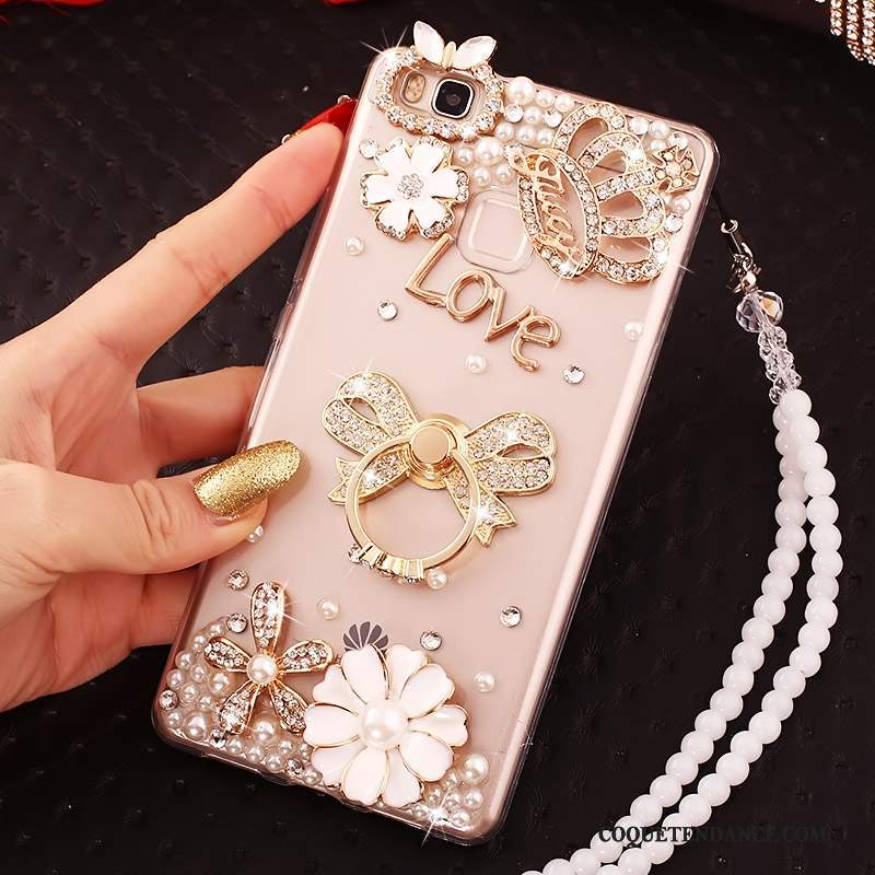 Huawei Nova Coque Étui Cristal De Téléphone Rose Protection