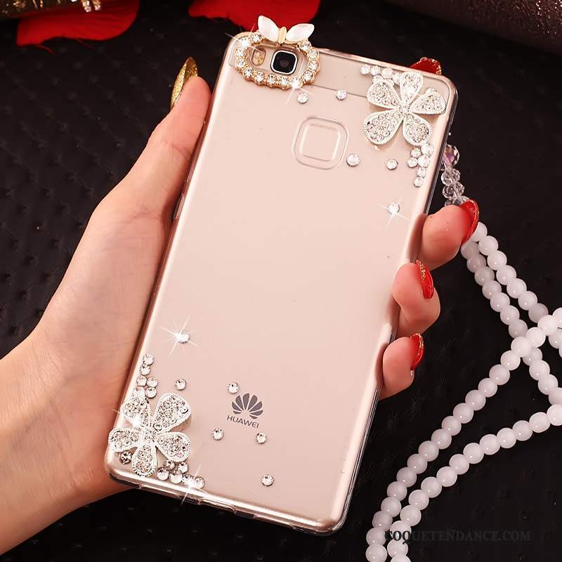 Huawei Nova Coque Étui Cristal De Téléphone Rose Protection