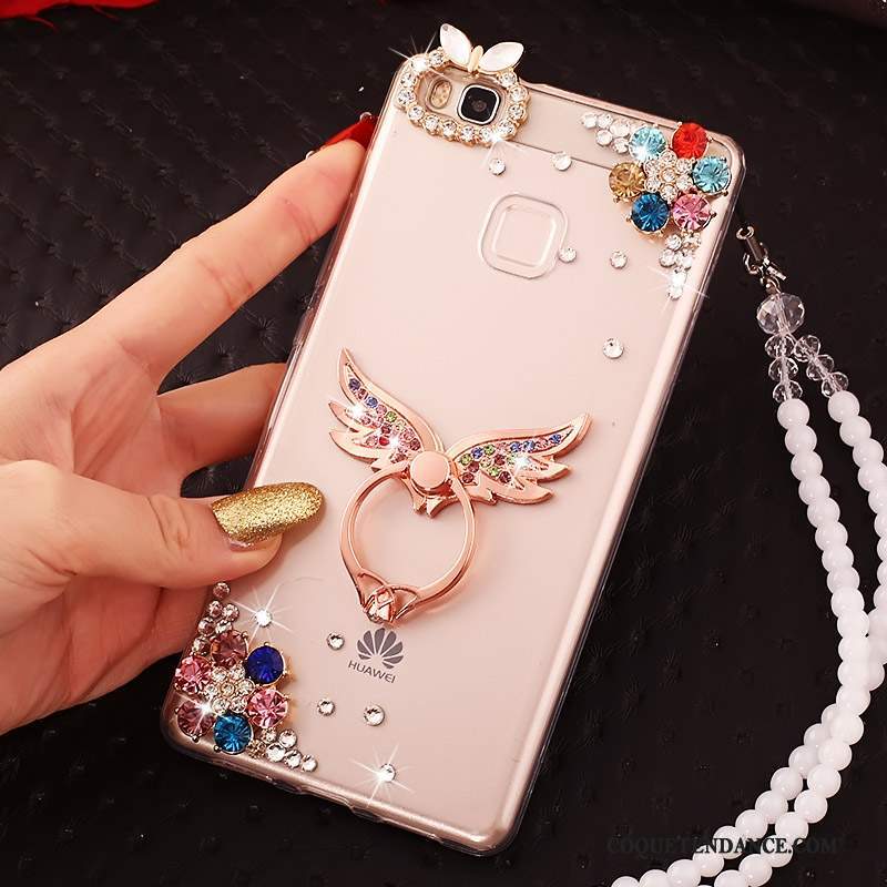 Huawei Nova Coque Étui Cristal De Téléphone Rose Protection