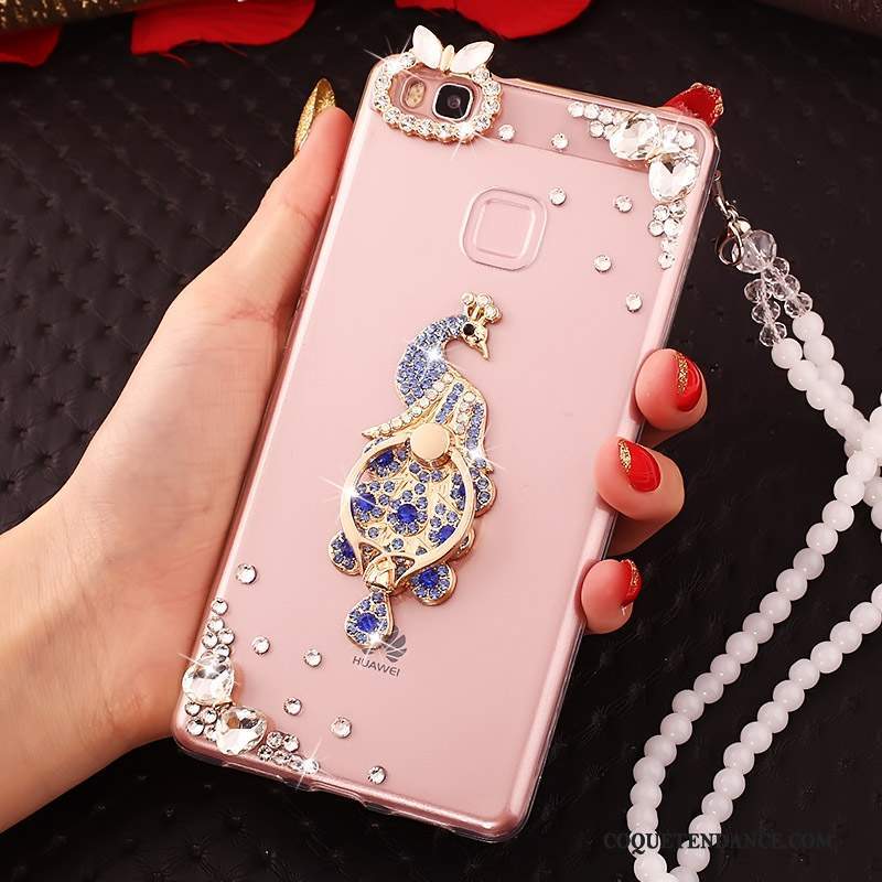 Huawei Nova Coque Étui Cristal De Téléphone Rose Protection