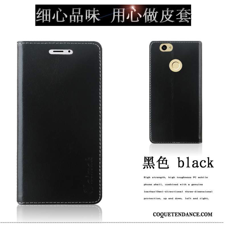 Huawei Nova Coque Étui En Cuir De Téléphone Protection Or