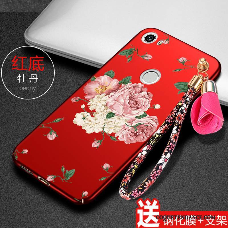 Huawei Nova Coque Étui Silicone Tendance Rouge