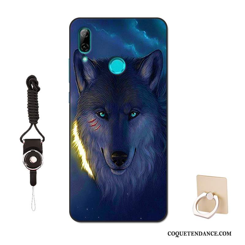 Huawei P Smart 2019 Coque Bleu Mode Personnalisé Protection Incassable