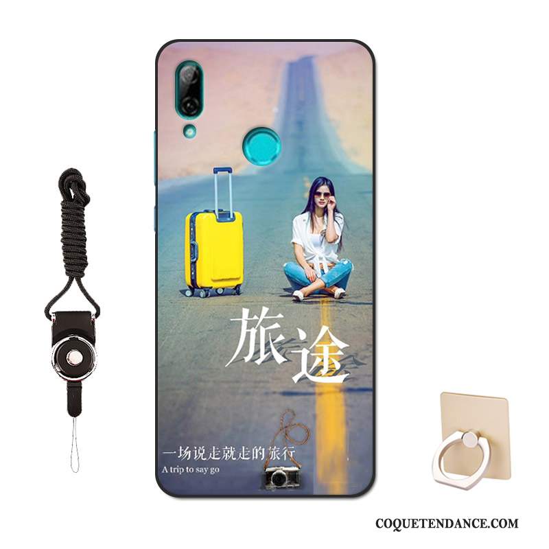 Huawei P Smart 2019 Coque Bleu Mode Personnalisé Protection Incassable