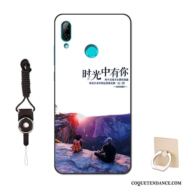 Huawei P Smart 2019 Coque Bleu Mode Personnalisé Protection Incassable