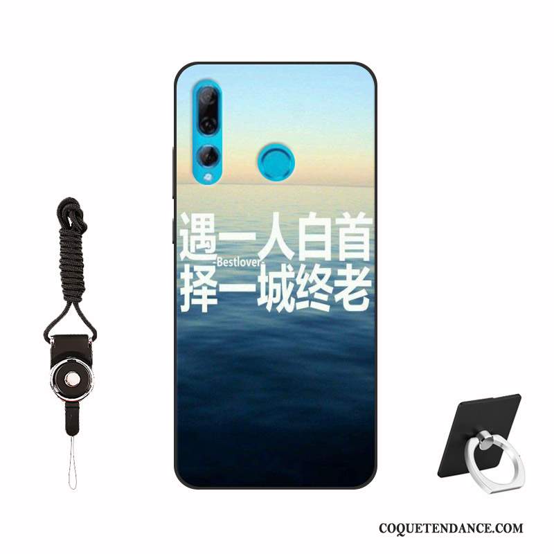 Huawei P Smart+ 2019 Coque De Téléphone Simple Personnalité Membrane Fluide Doux