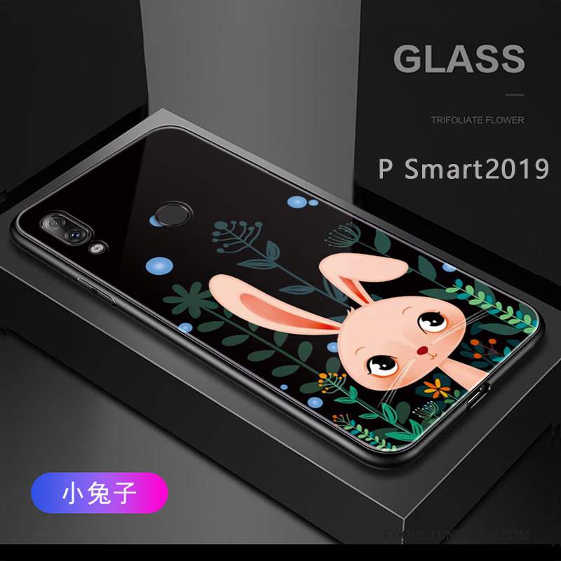 Huawei P Smart 2019 Coque Délavé En Daim Fluide Doux Étui Membrane De Téléphone