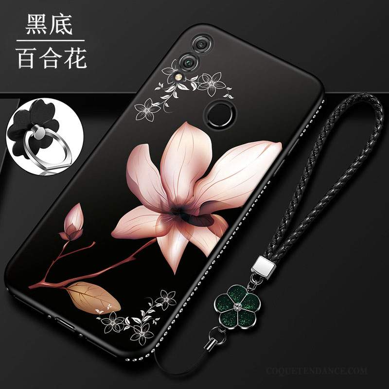 Huawei P Smart 2019 Coque Fluide Doux Protection Délavé En Daim Très Mince Tout Compris