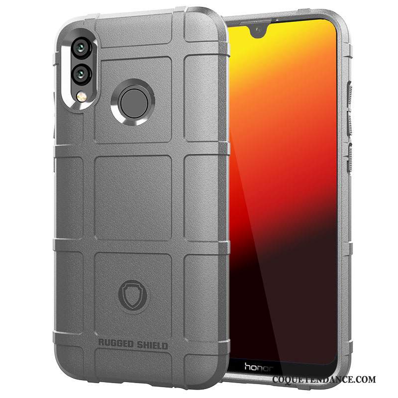 Huawei P Smart 2019 Coque Modèle Fleurie Protection Trois Défenses Tout Compris Épais