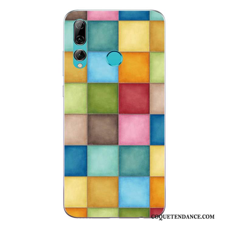 Huawei P Smart+ 2019 Coque Multicolore Silicone Incassable De Téléphone