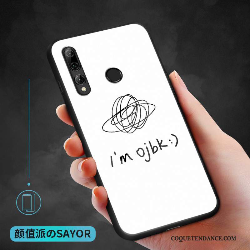 Huawei P Smart+ 2019 Coque Personnalité Incassable Amoureux De Téléphone Verre